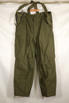 1951 Contract L-R M51 Cotton Field Pants with suspenders, used.