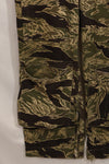 1960s 42R Okinawa Tiger Pattern Tiger Stripe Flight Suit, used, zipper damaged.