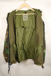 1990 Contract U.S. Army ECWCS 1st Generation Gore-Tex Parka, Woodland Camo, X-Large, Regular Fit, Used