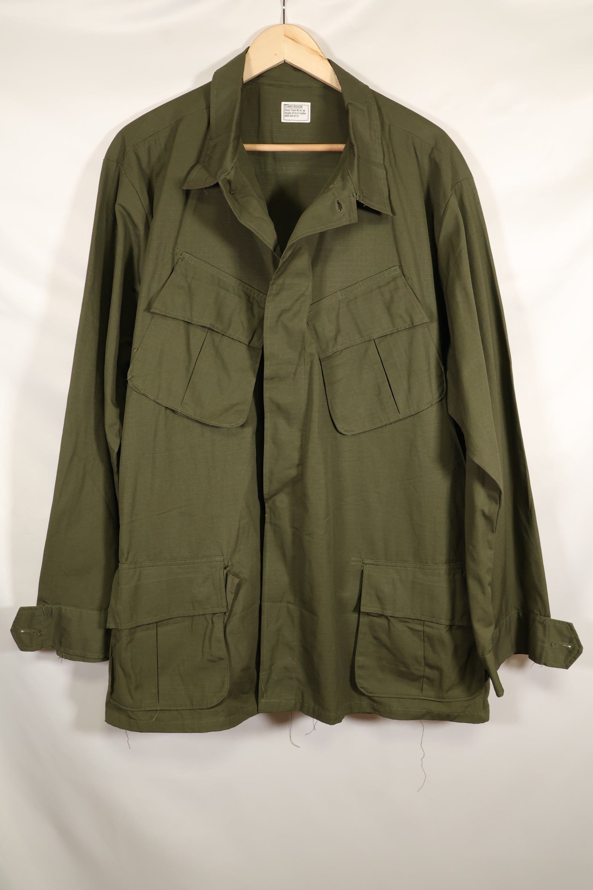 Actual 1970 X-L-R Deadstock 4th Model Jungle Fatigue Jacket A