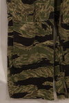 1960s 40L Okinawa Tiger Pattern Tiger Stripe Flight Suit Used