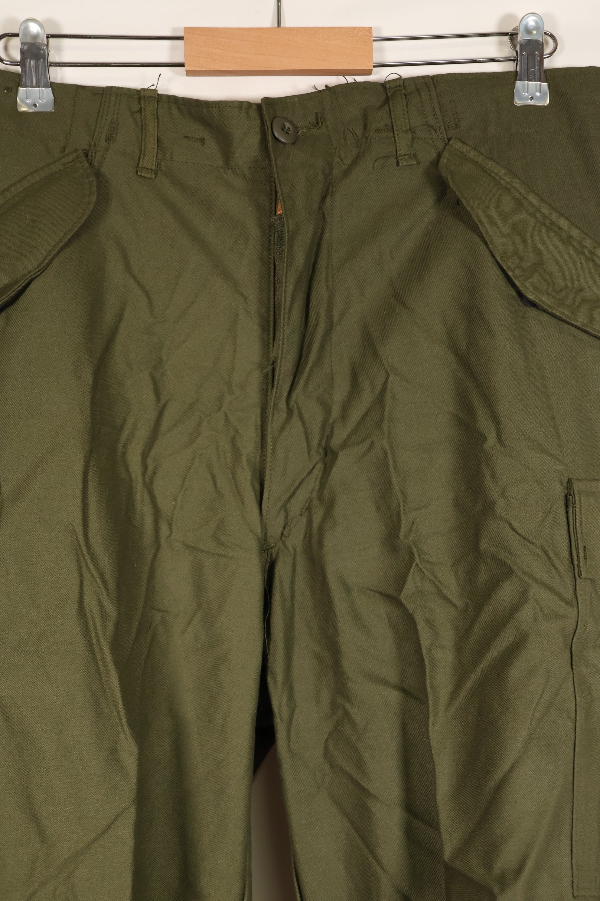 1974 Contract, M-R, Deadstock, U.S. Military, M65 Field Pants, Cargo Pants, Good Condition, NOS
