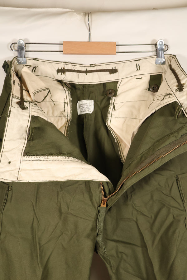 1974 Contract, M-R, Deadstock, U.S. Military, M65 Field Pants, Cargo Pants, Good Condition, NOS