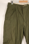 1967 Contract, M-R, Early Production, U.S. Military, M65 Field Pants, Cargo Pants, Hem Altered, Used