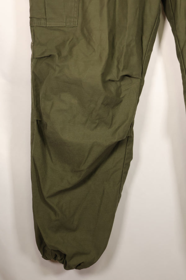 1967 Contract, M-R, Early Production, U.S. Military, M65 Field Pants, Cargo Pants, Hem Altered, Used