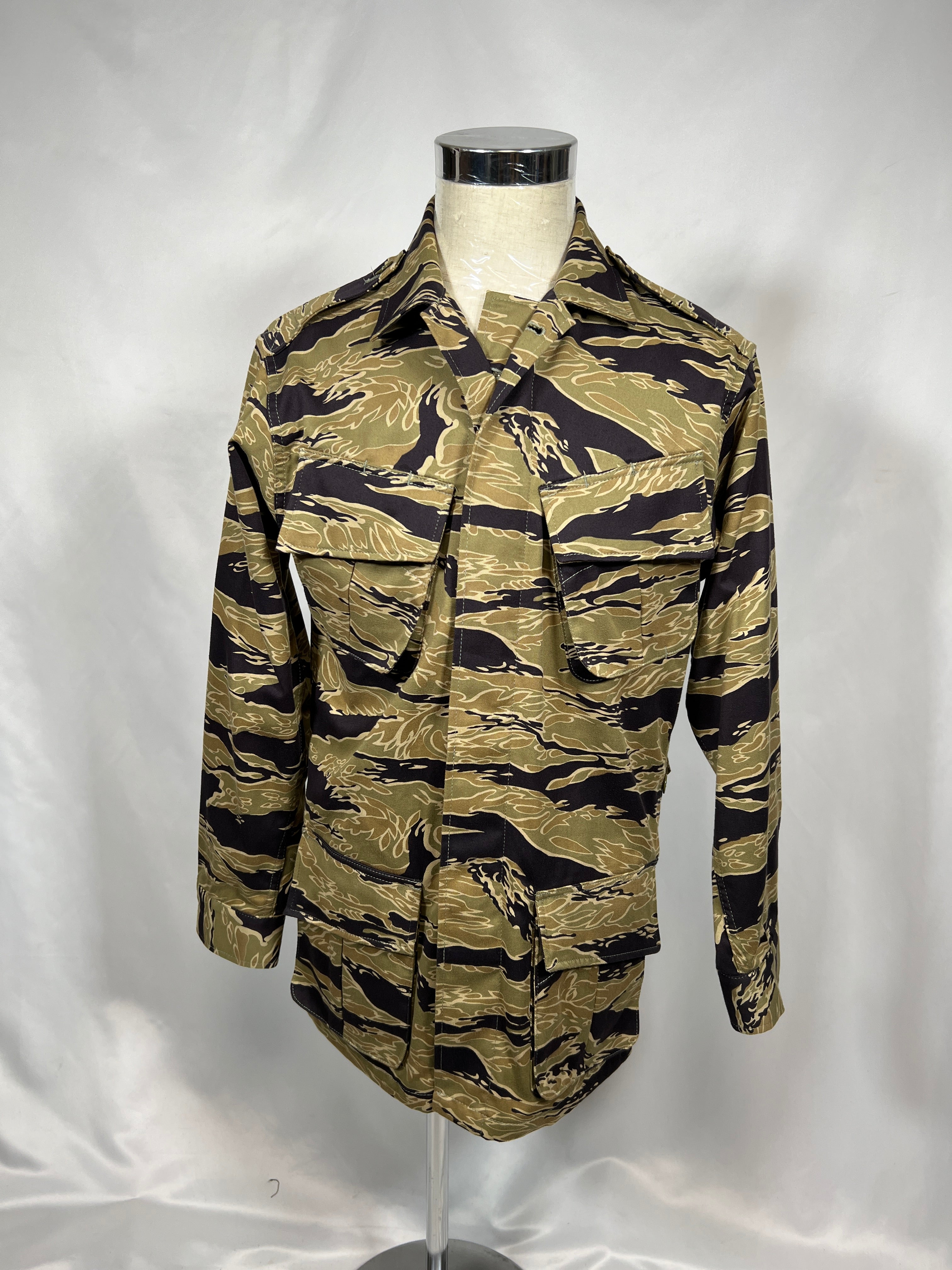  [Delivery in early March 2024]  MILITARIA 1911 Gold Tiger Stripe 2nd Model Jungle Fatigue Jacket MADE IN JAPAN