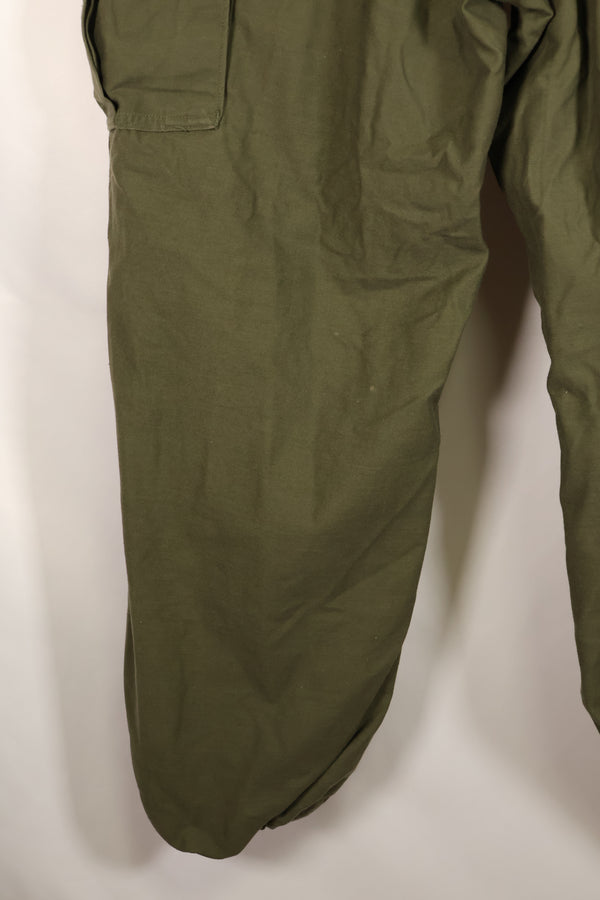 1967 Contract, M-R, Early Production, U.S. Military, M65 Field Pants, Cargo Pants, Hem Altered, Used