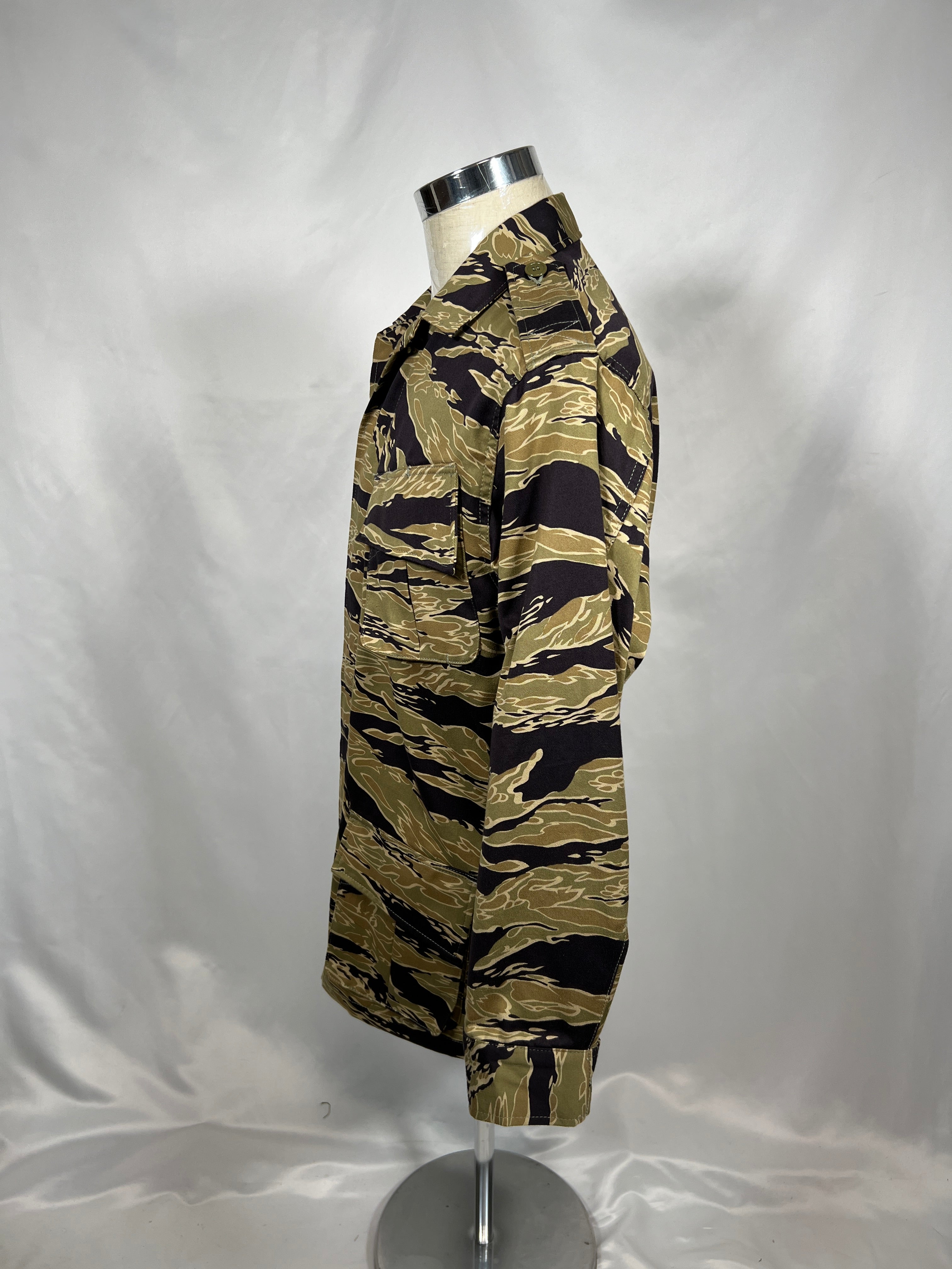  [Delivery in early March 2024]  MILITARIA 1911 Gold Tiger Stripe 2nd Model Jungle Fatigue Jacket MADE IN JAPAN