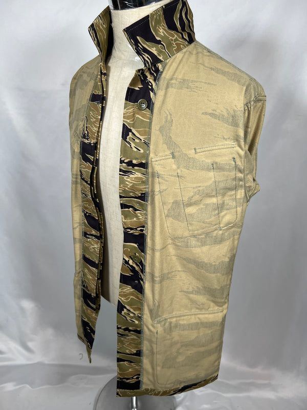  [Delivery in early March 2024]  MILITARIA 1911 Gold Tiger Stripe 2nd Model Jungle Fatigue Jacket MADE IN JAPAN