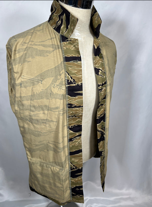  [Delivery in early March 2024]  MILITARIA 1911 Gold Tiger Stripe 2nd Model Jungle Fatigue Jacket MADE IN JAPAN