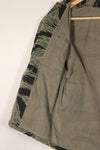 Real Silver Tiger Stripe Tiger Stripe shirt, used, faded, A-M.