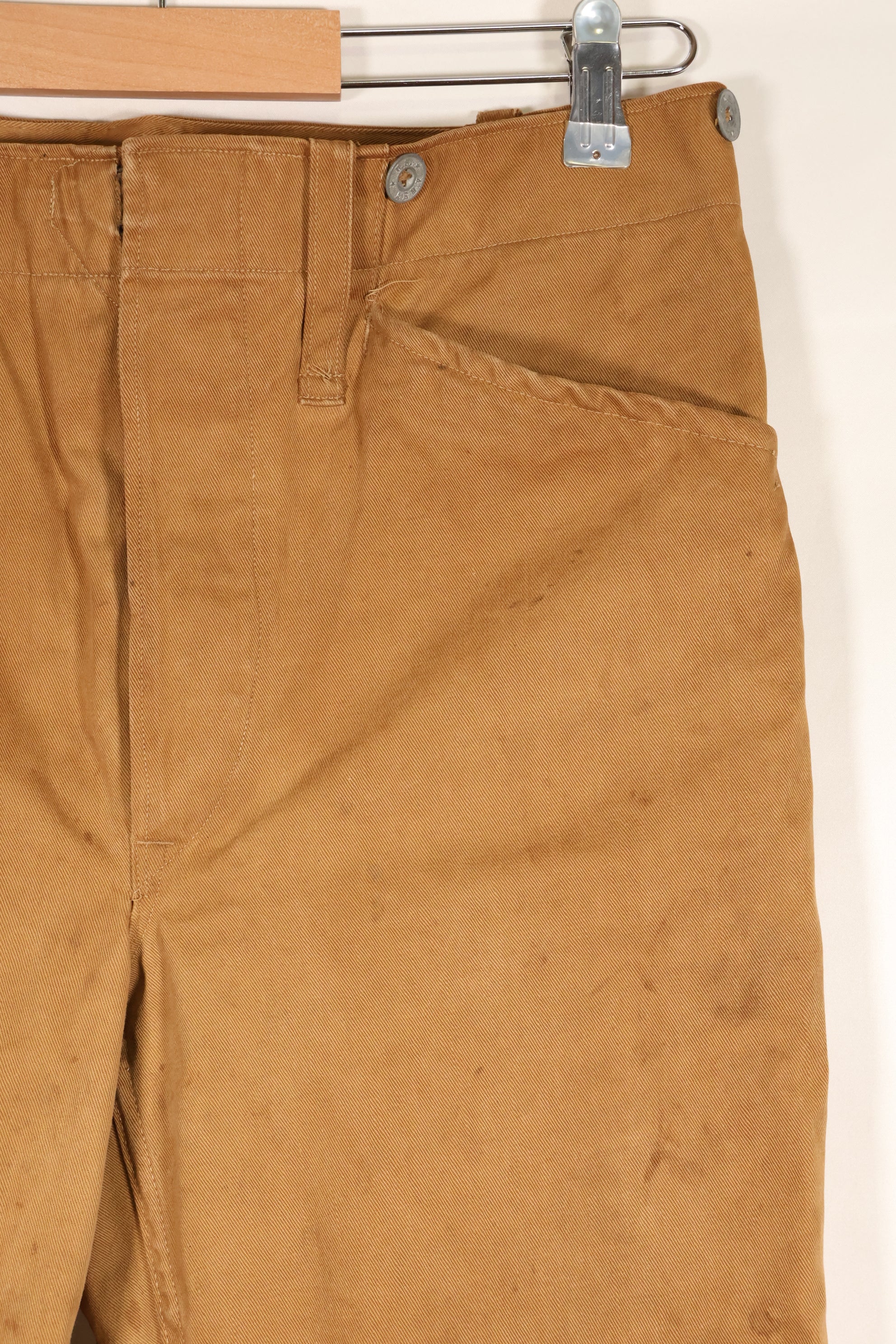 Circa 1989 | Brooks Brothers | U.S. Army | Chino pants | Spanish-American War | Unused at the time | Treated as used