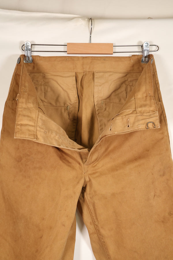 Circa 1989 | Brooks Brothers | U.S. Army | Chino pants | Spanish-American War | Unused at the time | Treated as used