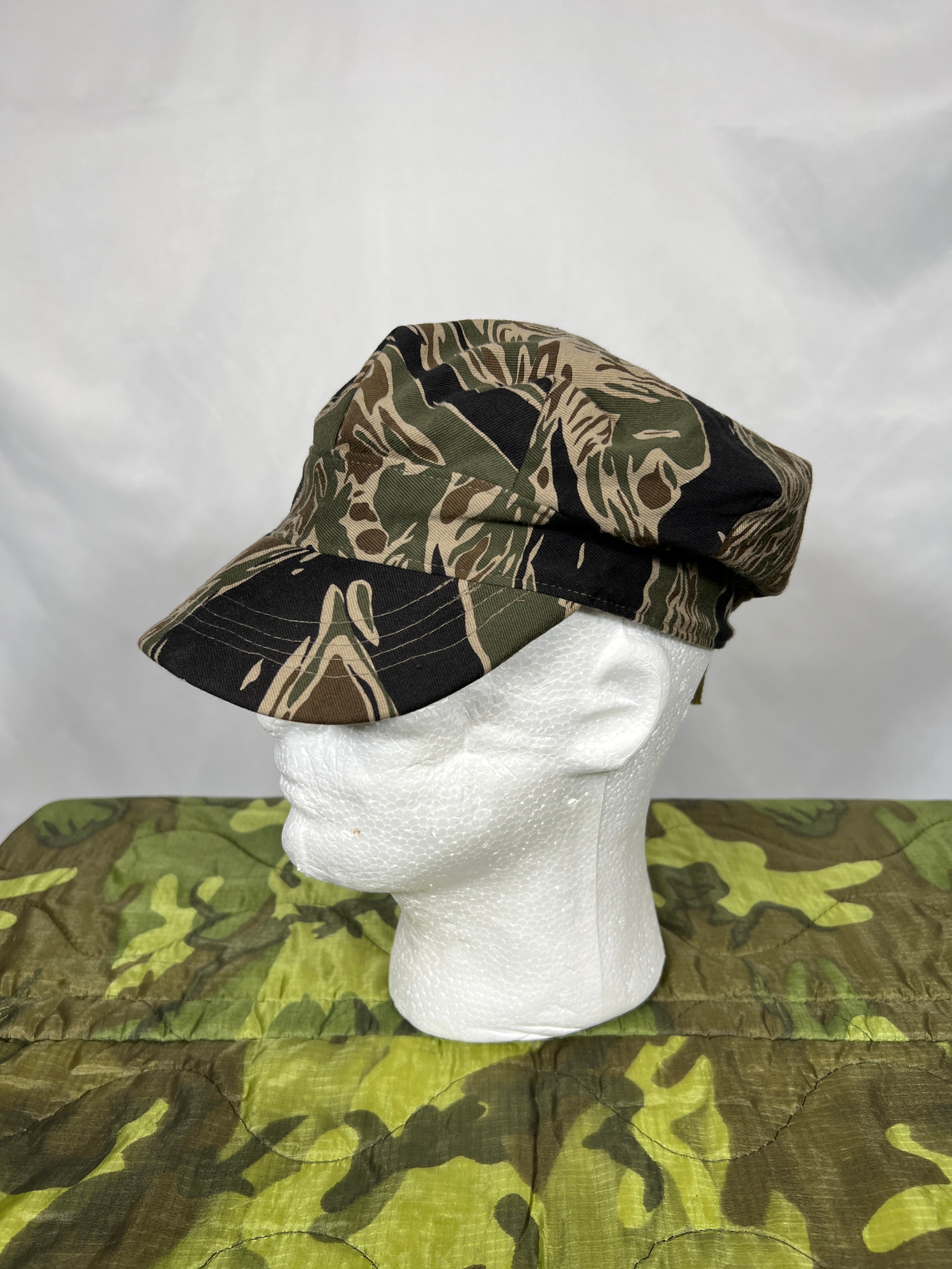 [Delivery in early March 2024]  MILITARIA 1911 Silver Tiger Stripe CIDG Patrol Hat MADE IN JAPAN