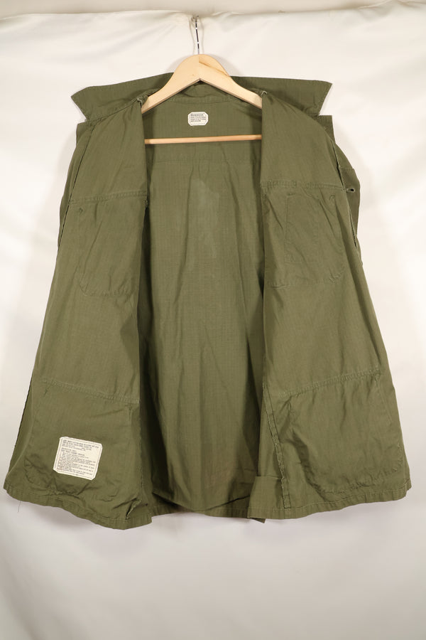 1968 Contract M-R Ripstop 4th Model Jungle Fatigue Jacket Used