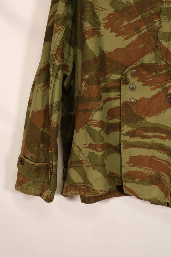 Real French Army Indochina War Lizard Camouflage TAP 47/54 Airborne Jacket Used