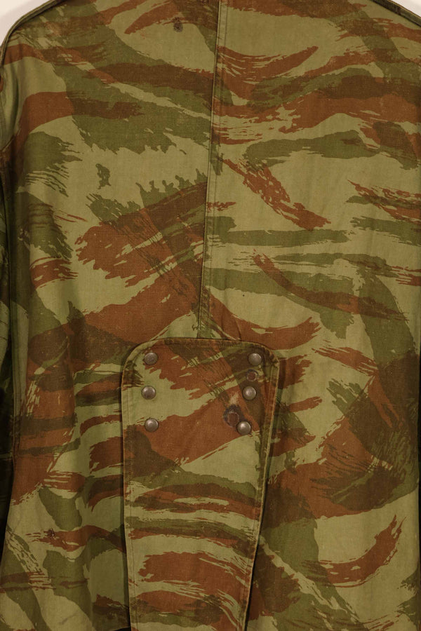 Real French Army Indochina War Lizard Camouflage TAP 47/54 Airborne Jacket Used