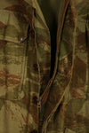 Real French Army Indochina War Lizard Camouflage TAP 47/54 Airborne Jacket Used