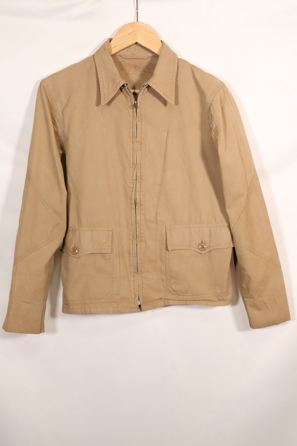 1942-43 Contract U.S. Navy M-421A SUMMER FLIGHT JACKET - Contract NXsa-5134 / Made by H.&L. Block