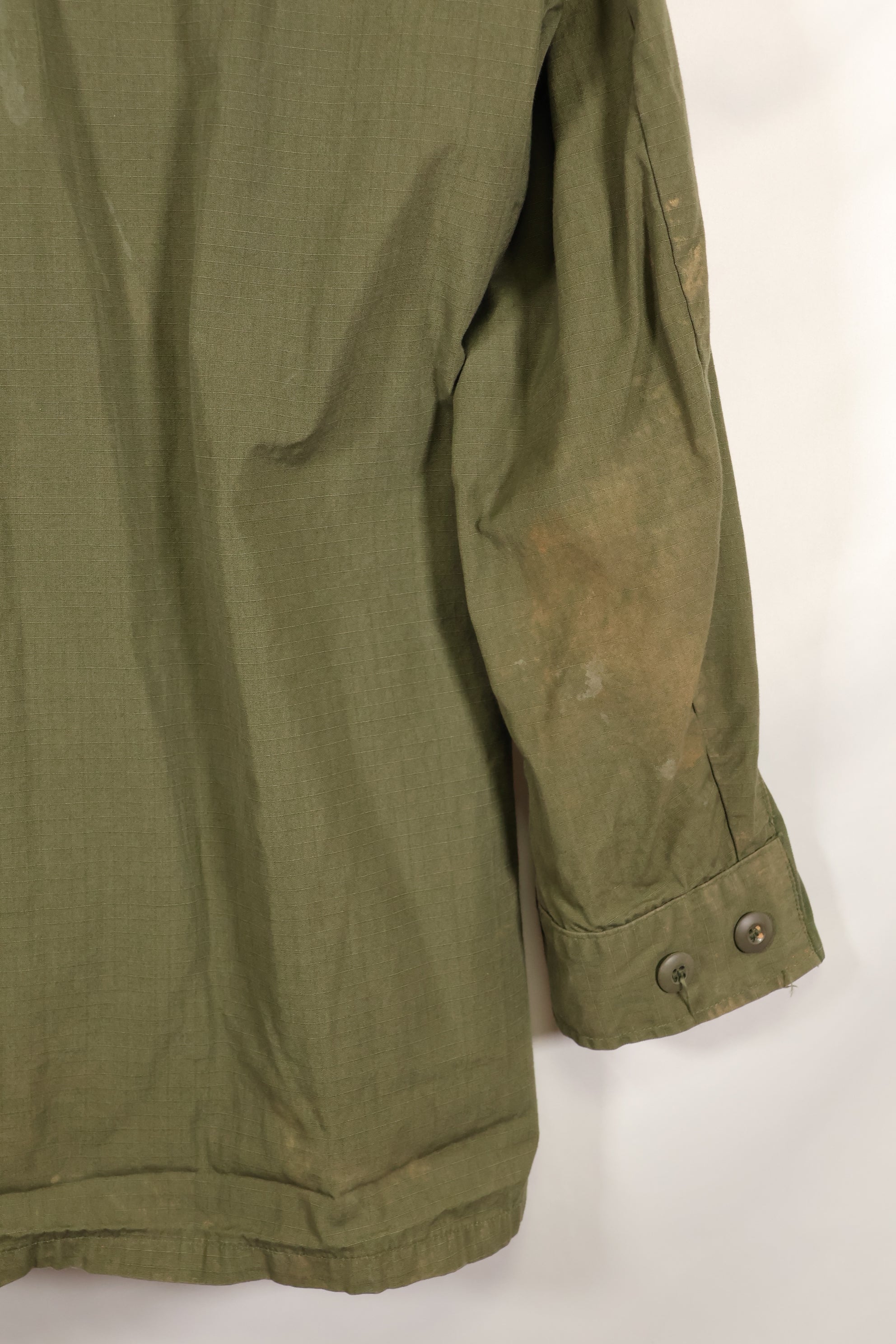 1968 Contract M-R Ripstop 4th Model Jungle Fatigue Jacket Used