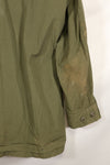 1968 Contract M-R Ripstop 4th Model Jungle Fatigue Jacket Used