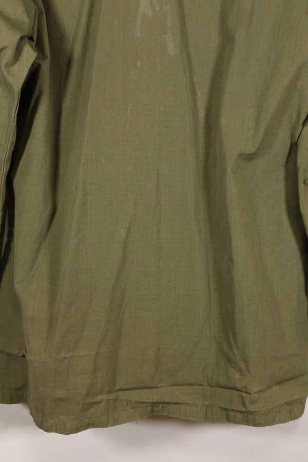 1968 Contract M-R Ripstop 4th Model Jungle Fatigue Jacket Used