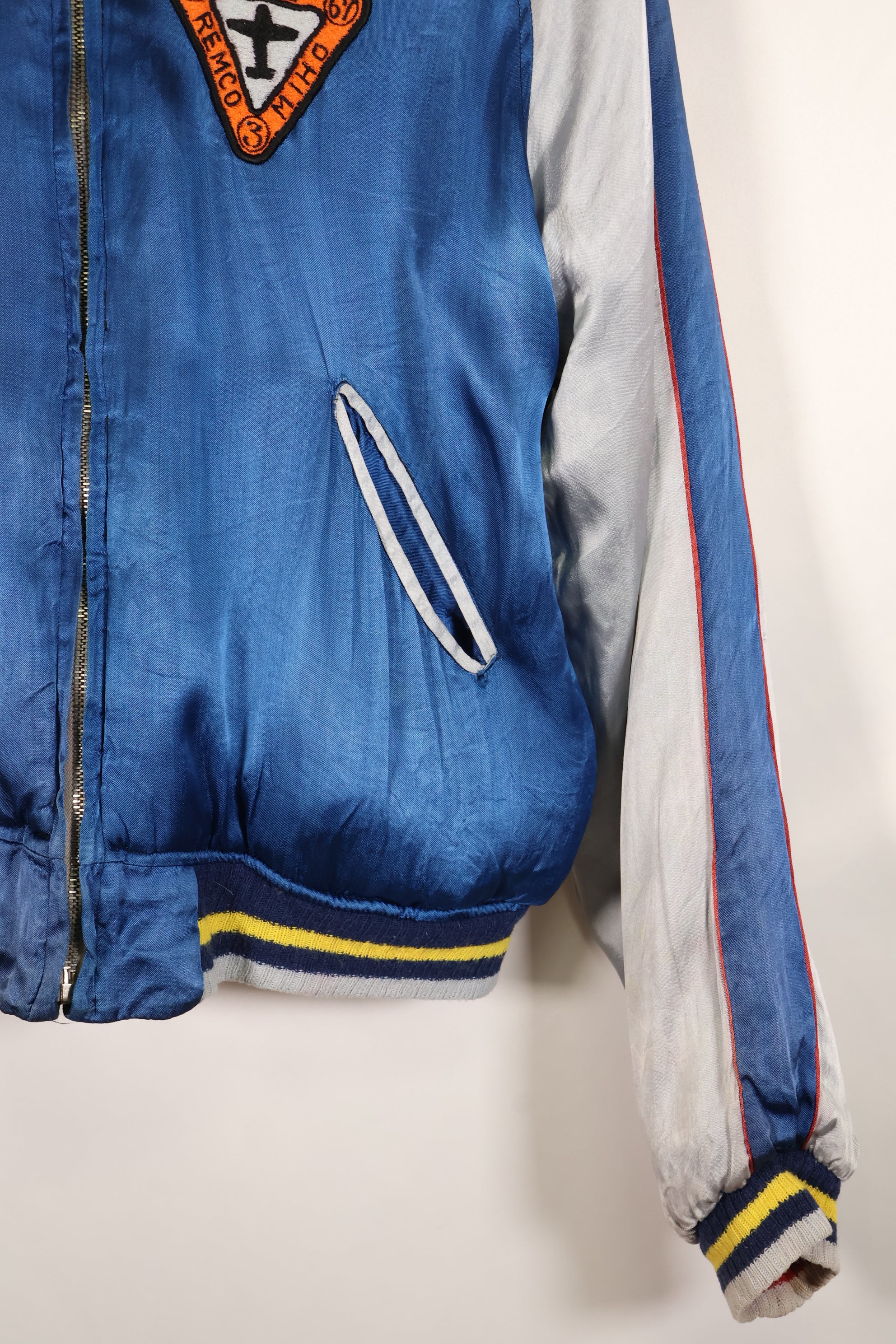 1950s U.S. Air Force 17th Bomb Wing Black Knights Korea Tour Jacket Used