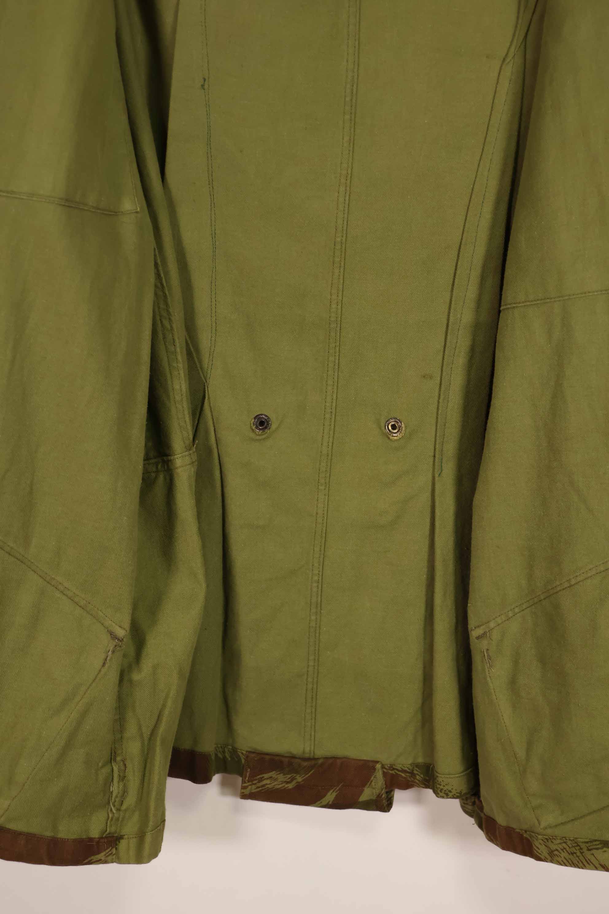 Real 1950s French Army Indochina War Lizard Camouflage TAP 47/53 Airborne Jacket