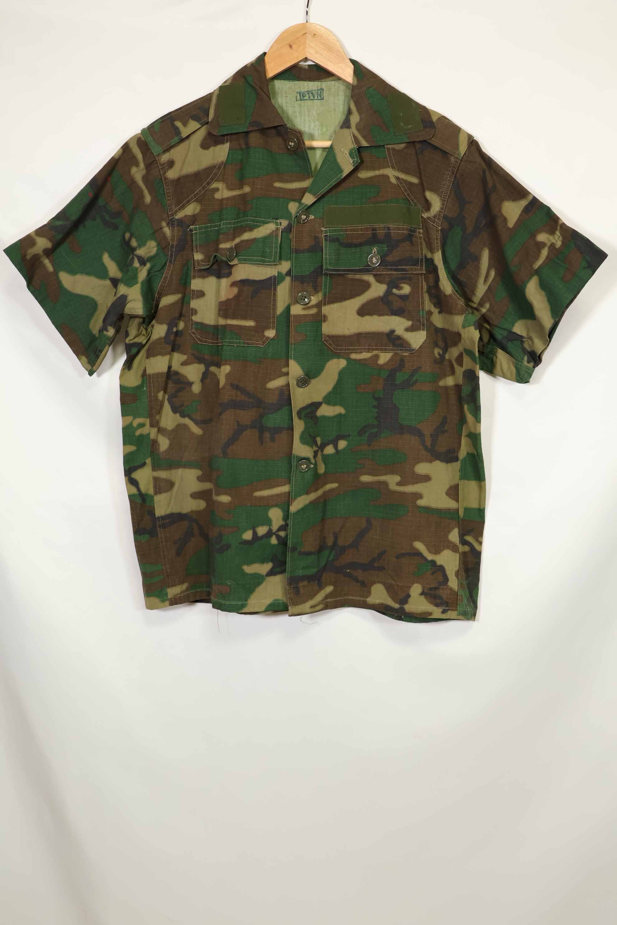 Movie Company Costume Real Fabric ARVN ERDL Camouflage Top and Bottom Set, never used.