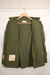 Circa 1965 M-R 2nd Model Jungle Fatigue Jacket, first attached, with patches, famous division, used.