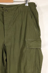 Circa 1967 L-R Non Rip 3rd Model Jungle Fatigue Pants, good condition, used.