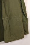 Circa 1965 M-R 2nd Model Jungle Fatigue Jacket, first attached, with patches, famous division, used.