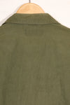 Circa 1965 M-R 2nd Model Jungle Fatigue Jacket, first attached, with patches, famous division, used.