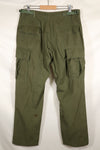 1968年頃　M-R　4th Model ジャングルファティーグ　パンツ　初期個体　中古品