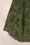 Real 1960s ARVN locally made camouflage shirt, worn, used.