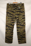 2024 US-XL MILITARIA 1911 Early Gold Tiger US Cut Pants Sample Used