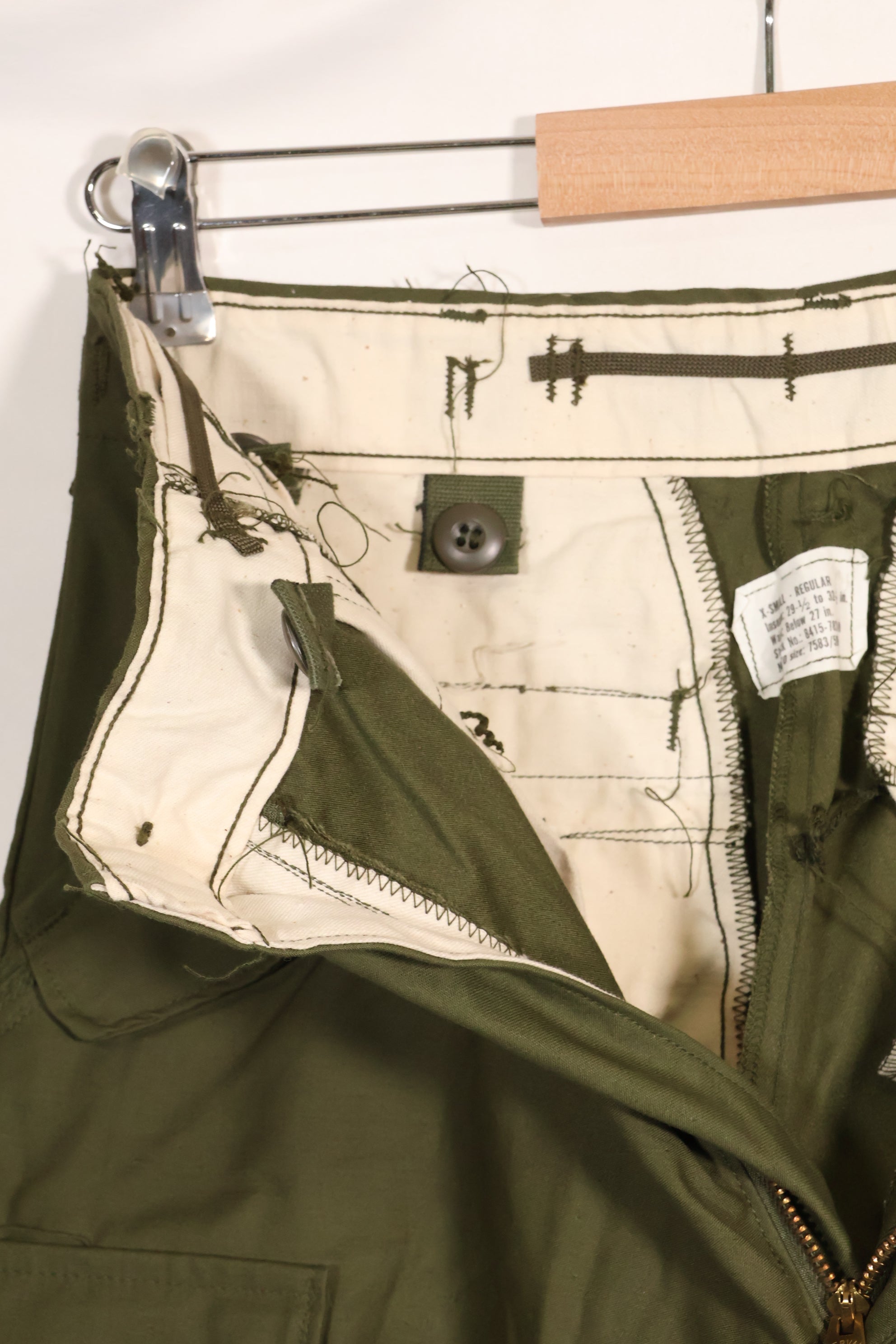 1974 X-S-R deadstock M65 field pants, never used.