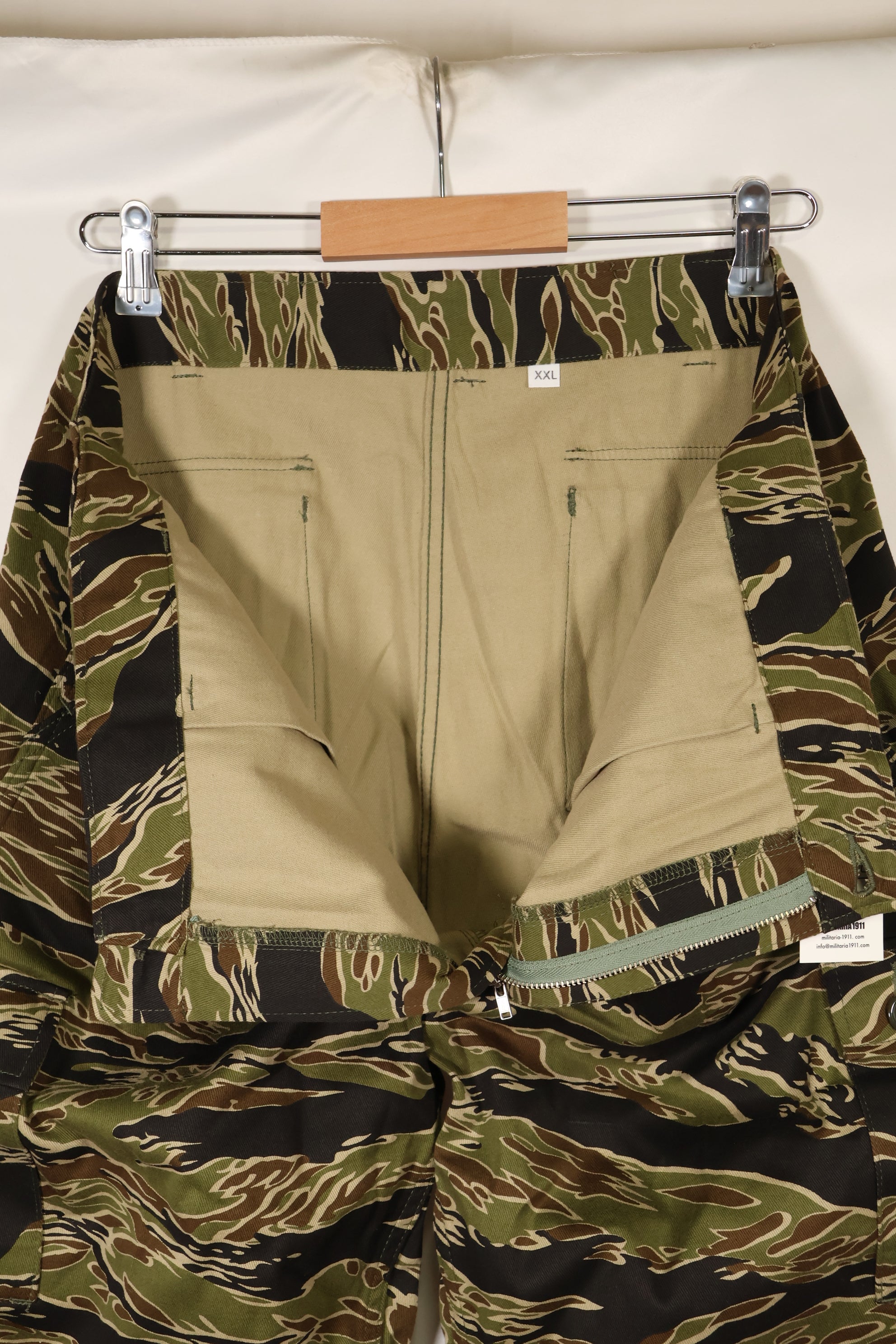 2024 US-XXL MILITARIA 1911 Early Gold Tiger US Cut Pants Sample Used
