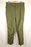 1967 Contract, Deadstock, L-R, 3rd Model Jungle Fatigue Pants, Good Condition, NOS