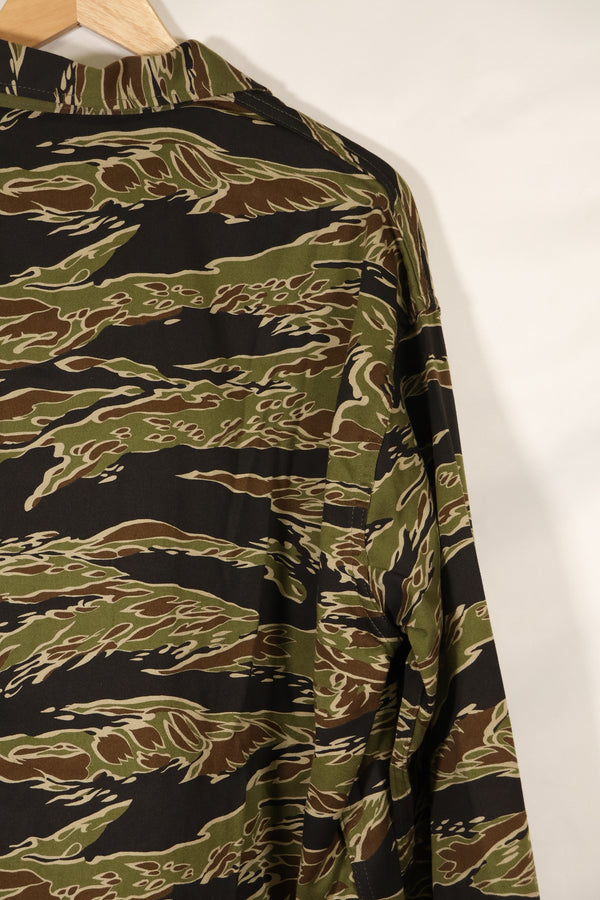 2024 US-XXL MILITARIA 1911 Early Gold Tiger US Cut Shirt Sample Used