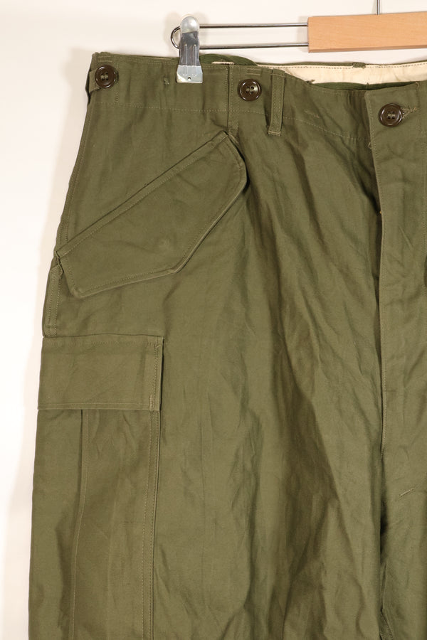 1951 Contract, L-R, U.S. Military, M51 Field Pants, Cargo Pants, Good Condition, Used