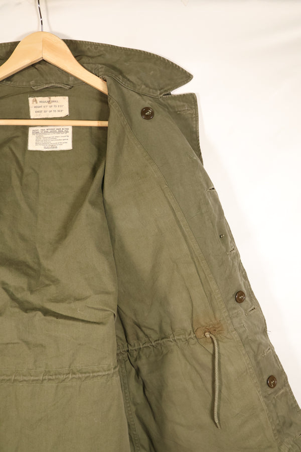 1950年代前半　S-R　アメリカ軍　M-1950　フィールドジャケット　ライナーなし　中古品