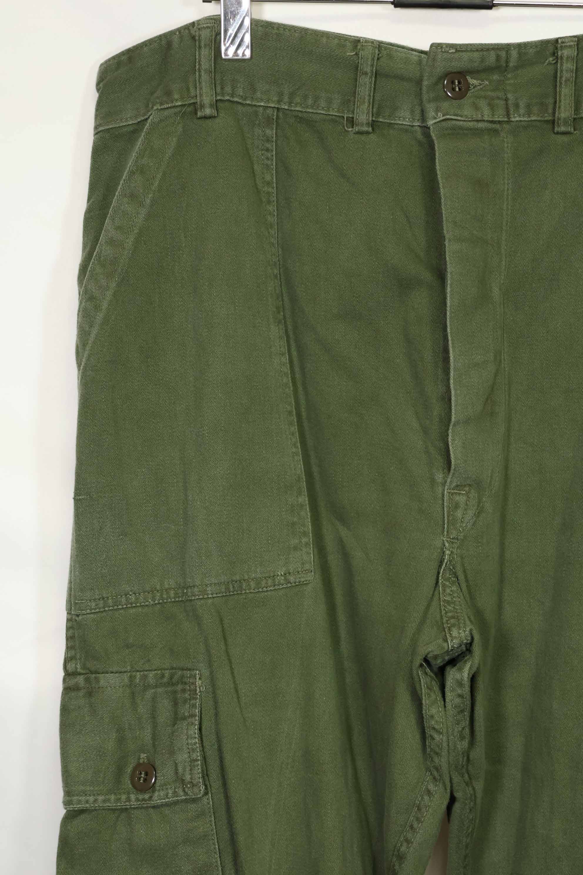 Early 1960s OG-107 Utility Uniform Baker Pants Modified 82nd Airborne Division B