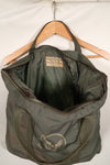 1950's U.S. Air Force early model helmet bag, zipper in operation, beautiful, used.