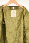 Liner for 1974 contract SMALL M65 field jacket, used in good condition