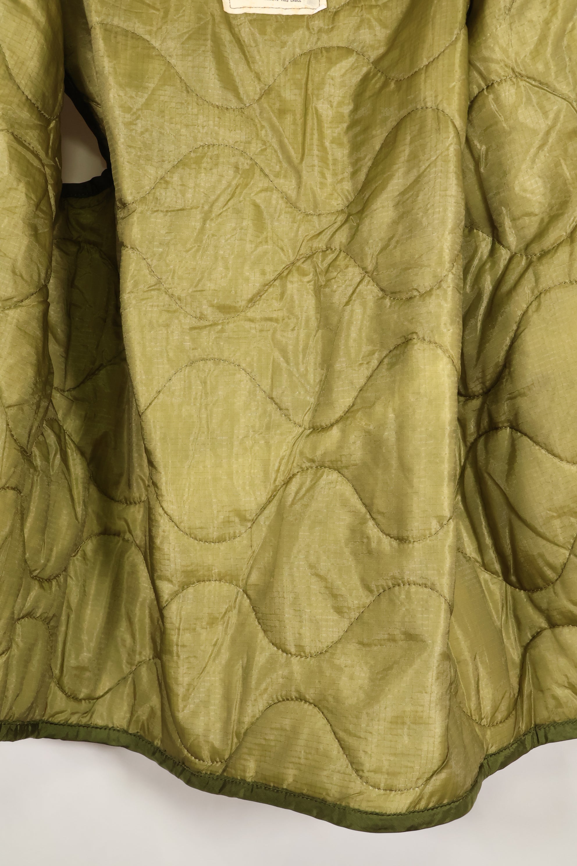 Liner for 1974 contract SMALL M65 field jacket, used in good condition