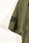 Circa 1967 L-S USAF Air Police 3rd Model Jungle Fatigue Jacket Short Sleeve Custom Used
