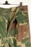1970s Rhodesian Army Rhodesian camouflage shirt pants set, used.