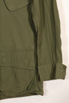 1969 Contract X-S-R 4th Model Jungle Fatigue Jacket 173rd Airborne Brigade, patch available, used.