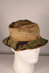 Real Tiger Stripe Locally Made Booney Hat Multiple Fabrics Rare